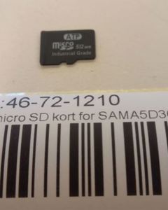 MC99 NT-4 micro SD kort for SAMA5D36 cpu modul